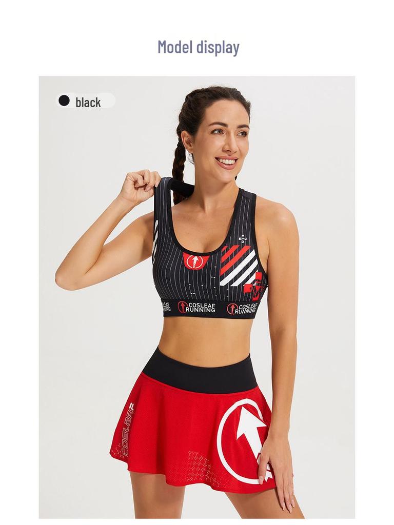 Women's High Impact Shockproof Sports Bra for Running and Fitness