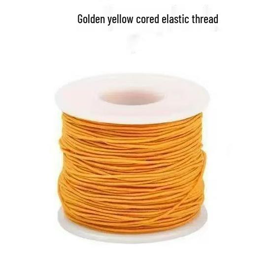 Wenwan Elastic Thread for Beading Buddhist Bracelets - Durable and Core-Filled String for Beads