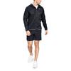 Under Armour Qualifier Storm Running Windbreaker Jacket With Hood and Logo Men Outerwear Black 1326597-001