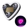 Solar Powered LED Ambient Light Suction Cup Mount Neon Mood Lamp Romantic Decoration