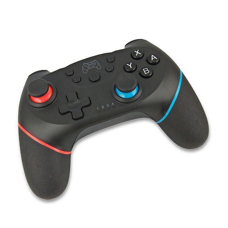 Pro Wireless Bluetooth Controller with Vibration & 6-Axis Somatosensory, Rubber Grip