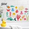 Octopus Glow Sticker in The Dark Wall Stickers, Self-Adhesive Undersea Animals Decals with Turtles In Stickers Clown Fish Octopus, Luminous