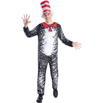 Dr. Seuss Unisex Adult The Cat In The Hat Costume Set