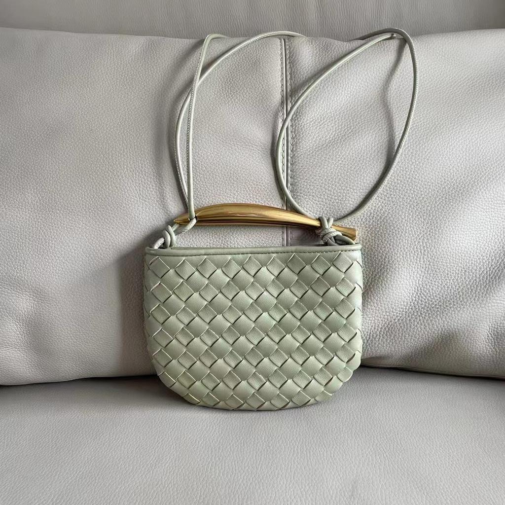 Sac Dumpling en Cuir Tissé Haut de Gamme pour Femmes 2023 – Style Épaule/Bandoulière Polyvalent