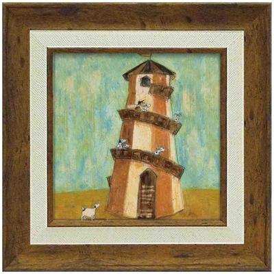 YouPower Sam Toft Art Gel-Coated Frame, Small, "Helter Skelter"