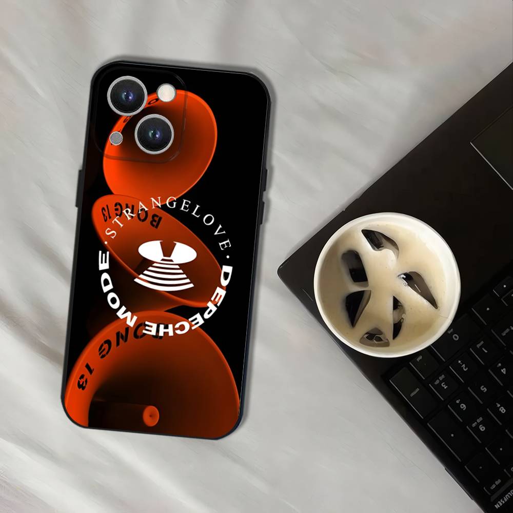 

Band D-Depeche ModeS Black Soft Cover Phone Case For iPhone 17,16,15,14,13,12,11,Pro,XS,Max,XR,Plus,E,SE4,Mini iPhone17promax