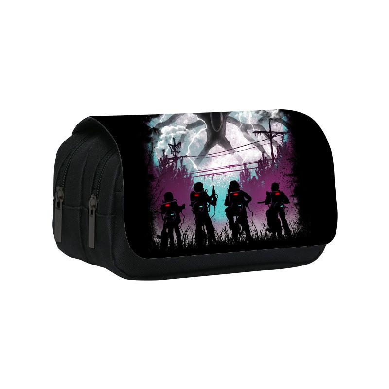 Dvouvrstvý penál Stranger Things s velkou kapacitou pro studenty a do kanceláře