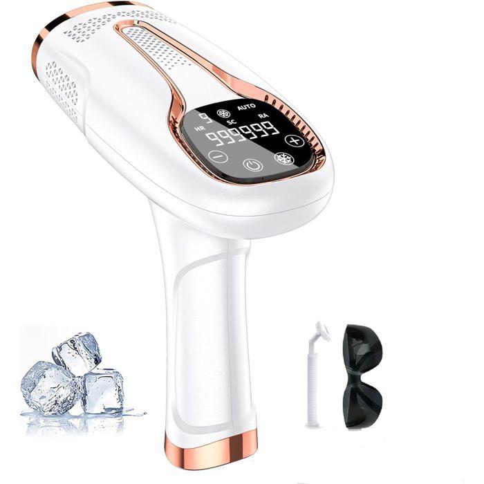 IPL pulsed light epilator - ZVVN - 999999 flashes - Ice cooling - 9 energy levels