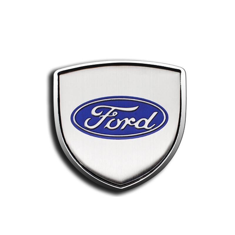 3D Metal Emblem Badge Sticker Decal Auto Accessory For Ford Focus Mondeo Kuga Fiesta MK7 Escort Explorer Edge 2 4 MK2