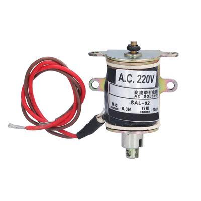 Elettromagnete BERM Push Pull Solenoide di trazione tubolare 0,3 N Aspirazione Corsa 10 mm SAL‑02 AC220V