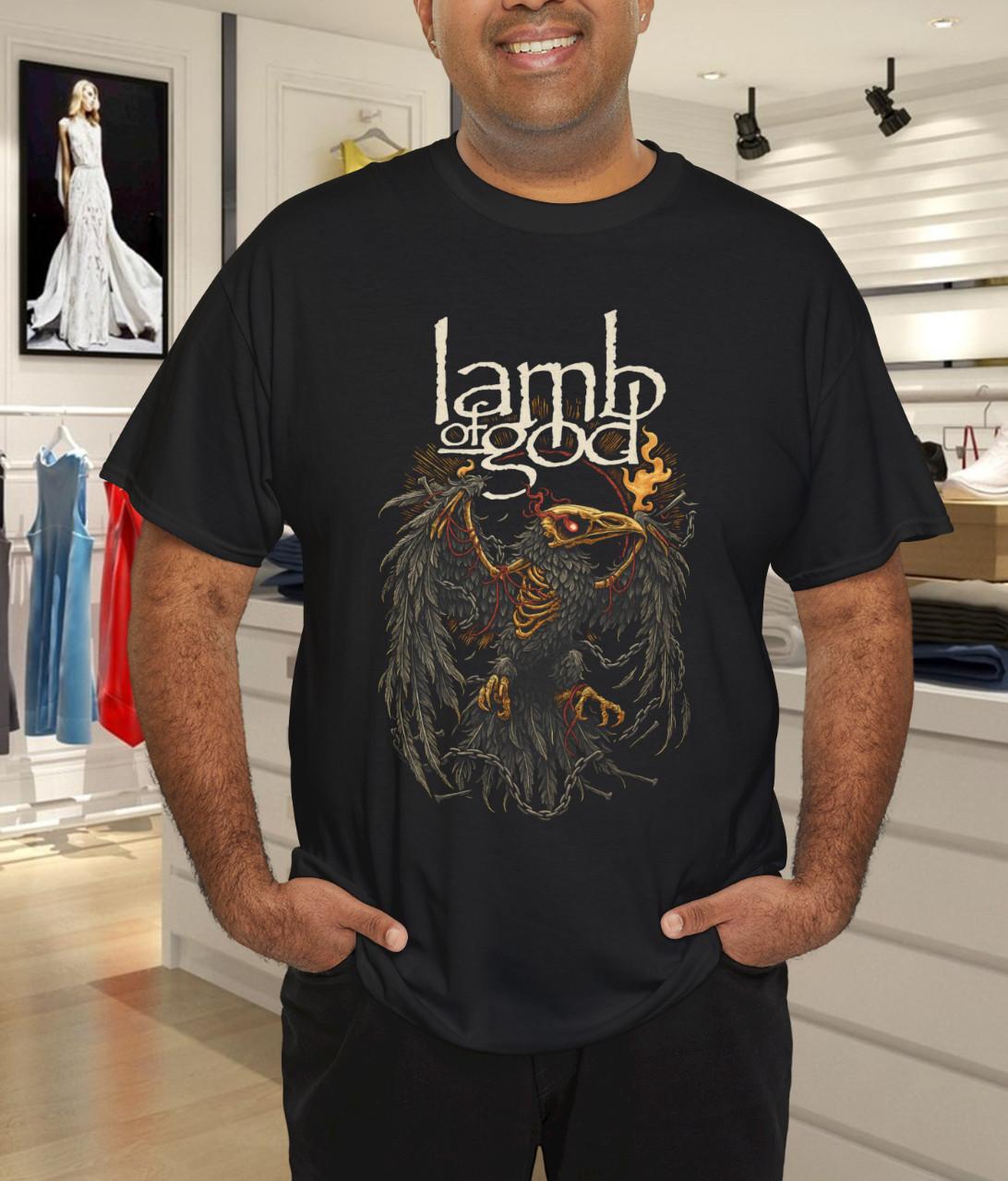 Lamb Of God 2022 Concert Tee T-Shirt Mens Womens Tees Top S