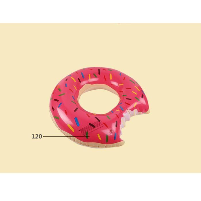Bouée - Donut - 120 cm - Vinyle Extra-Épais - Sûre et Durable - Pour Adultes et Enfants