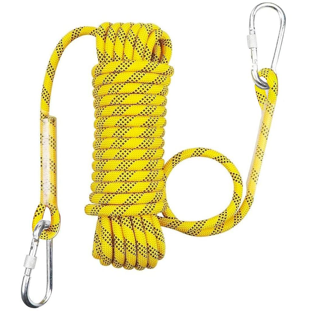 Wlikn Multipurpose Rope Cail 6mm Load Capacity 700kg Gardening Laundry Auxiliary Tents Double Knitted Structure Waterproof Outdoor Camping Disaster