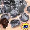 Redes para Coque de Cabelo para Mulheres 1/10 Peças Atacado Rede de Nylon Preta para Perucas para Embalar Cabelo Longo Malha Preta Redes de Cabelo Profissionais para Penteado