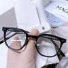Japanese & Korean Retro Prescription Eyeglass Frames for Men & Women - Trendy Literary Style with Plain or Custom Lenses