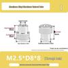 National Standard Aluminum Knurled Hand-Twist Nut M3-M10