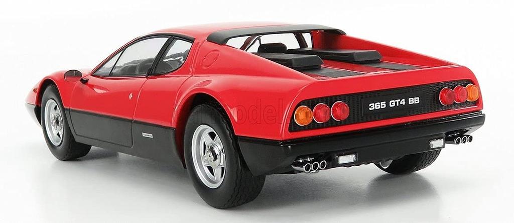 Maßstab Ferrari 365 1973 ROT Diecast-Auto KKDC180561 KK-SCALE 1/18 GT4/BB