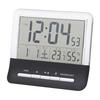 NITORI Radio Digital Table Clock 001LT Black NITORI 8172782