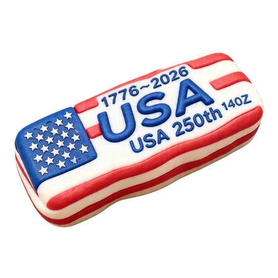 

America 250th Anniversary Squeeze Toy Stress Relief Patriotic USA 250th Anniversary Sensory Fidget Pinch Toy Party Favors 1pc