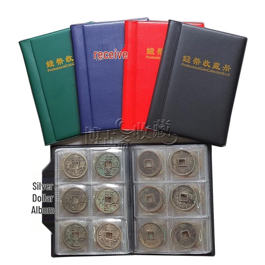 Silver Dollar Coin Collection Album - 60 Pages