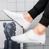 Scarpe da guida per studenti superficie morbida a strato singolo casual suola sottile scarpe da guida cucite a mano piccole scarpe in pelle comode e alla moda