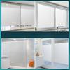 Electrostatic Matte Glass Film, Bathroom Light Transmission Opaque Window Sticker, Office Sunscreen, Sunshade and Heat Insulation Film