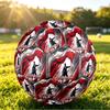Personalized Size 5 Football Poland Pattern Outdoor Game Sports Ball Gift