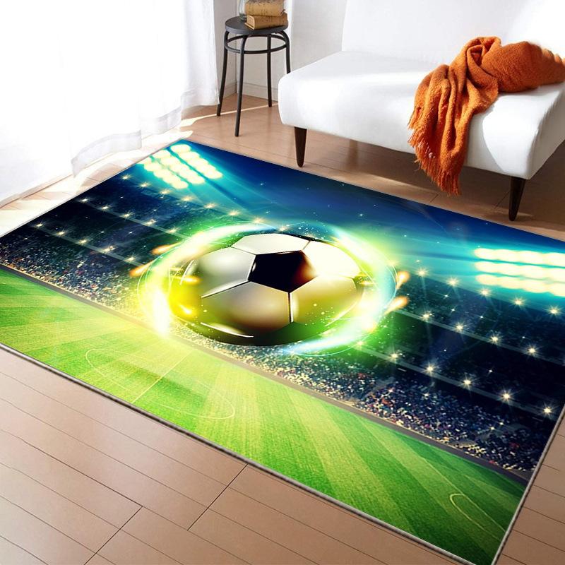 

Football Field Carpet Cartoon Bedroom Game Carpet World Cup Home Living Room Sofa Coffee Table Floor Mat 40*60cm