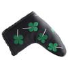 PU   Putter Cover Four Leaf   Headcover Accessory For   Activity(black)