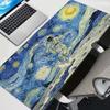 Large Mouse Pad Oil Painting Style Office Desk Mats Gaming Accessories Artistic Style Astronaut MousePads Game Laptop Desk Mat
