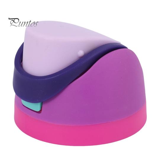 

Крышка для бутылки с водой с трубочкой, крышка из пищевого пластика без содержания бисфенола А с ручкой, устойчивая к брызгам крышка, сменные колпачки для кофейной кружки-холодильника фиолетовый/розовый