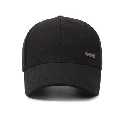 Hut Herren Trend Schwarze Kappe Vielseitig Mittleren Alters Herren Baseballkappe Trend Freizeit Outdoor Reisen Sonnenhut