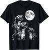 Pit Bull Howling At Moon Pitbull T-Shirt