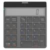 Tastatură numerică 4.0 Bluetooth cu afișaj și funcție de calculator 2 în 1 Tastatură numerică și calculator Negru