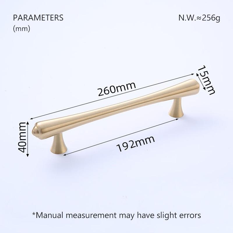 BRASS LIFE Rändelung Möbelgriffe Lang Rund Modern Griffe Schrank Kleiderschrank Kommode Schuhkarton Schublade Schrank Weinkeller Knauf