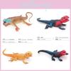 Amphibian And Lizard Reptile Model Pvc Static Figures For Kids Use Educational