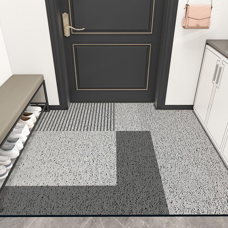 Entrance Door Mat Floor Mat Household Foyer Entrance Mat Wear-resistant and Anti Slip Foot Mat