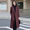 Windbreaker Coat for Women Spring and Autumn New Korean Style Loose Casual Mid-length Over-the-knee Coat