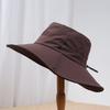 Summer Big Brim Outdoor Visor Male and Female Versatile Leisure Sports Mountaineering Sun Hat Versatile Bucket Hat