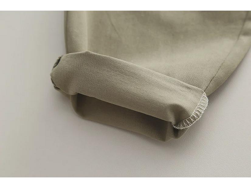 2023 Podzimní Chlapecký Kardigan s Dlouhým Rukávem a Ležérní Kalhoty Dvoudílný Set