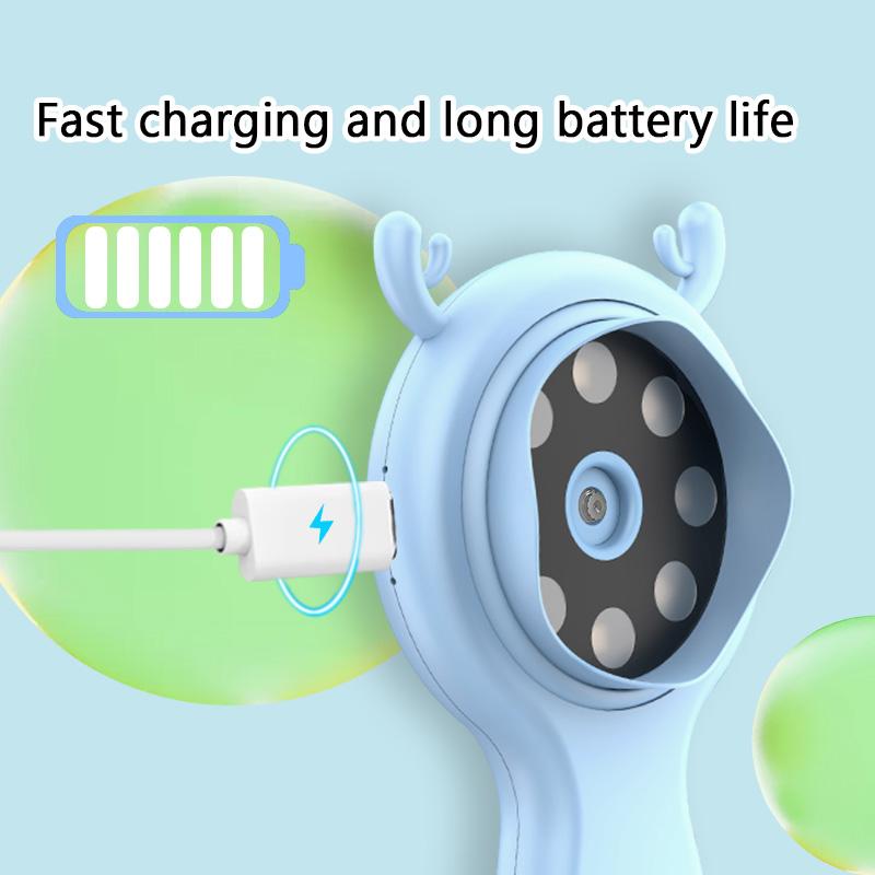 500X Pocket Handheld Microscope Children Microscope With Game Mode 8 LED Electric Magnifier Mini 2 Inch IPS Screen Microscope