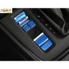 Blue Aluminum Console Gear Shift Button Cover Trim Fit For Honda CRV CR-V 23-24