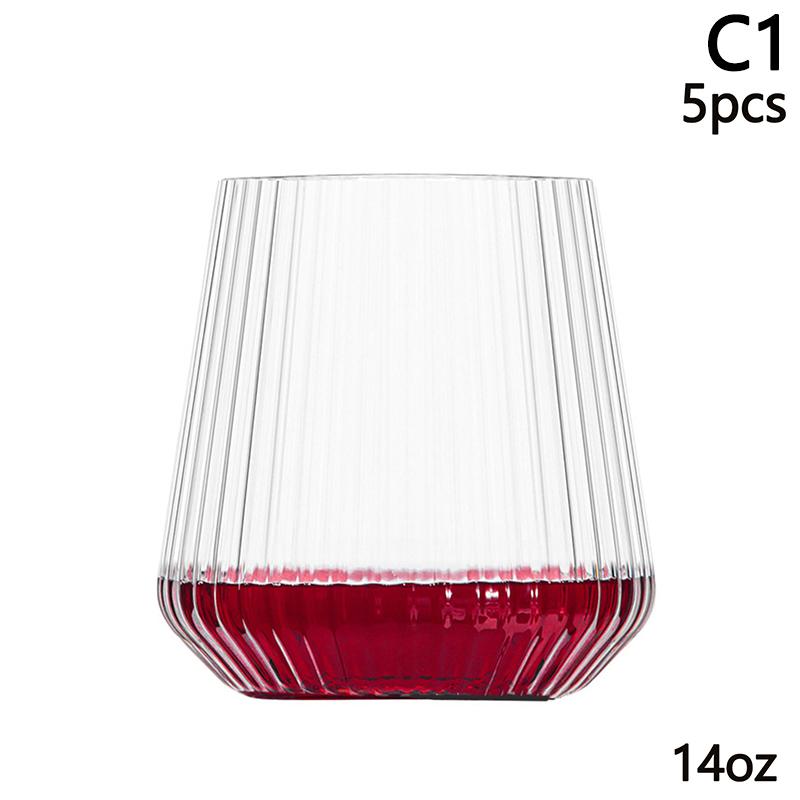 

Небьющийся пластиковый бокал для вина, небьющийся стакан для красного вина для домашних животных, стаканы, многоразовые прозрачные стаканы для фруктового сока и пива