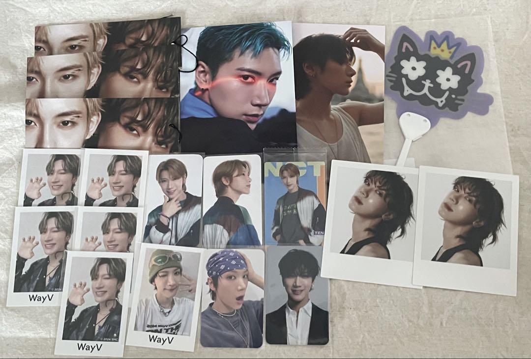 

[USED] wayv nct ten trading card fan lottery