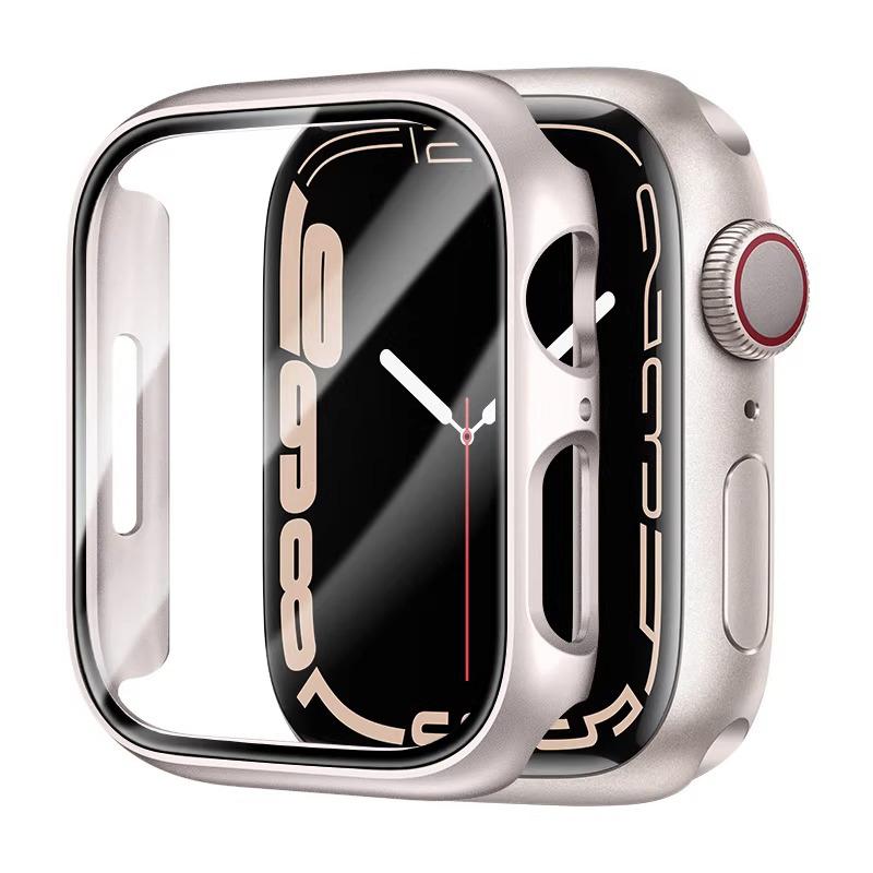 Case for Apple Watch 46mm 42mm 49mm 45mm 41mm 44mm 40mm PC Bumper Anti-fall Protective Sleeve iWatch Series 11 10 Ultra 9 8 7 SE