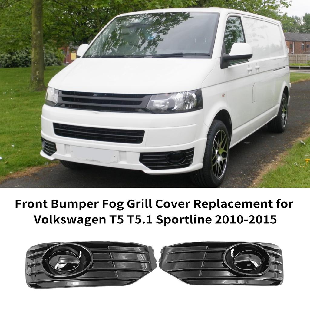 VoorbumperMistlampGrillAfdekking Premium Kwaliteit MistlampAfdekking Vervanging voor T5 T5.1 Sportline 2010-2015