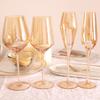 Amber Red Wine Glass Artwork Ultra-Thin Crystal Burgundy Bordeaux Goblet Big Belly Tasting Cup Wedding Party Champagne Flute Cup