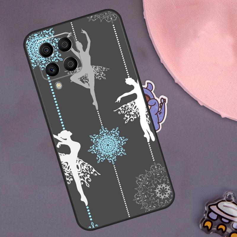 Ballet Ballerina Dancer Case For Samsung Galaxy M23 M33 M53 M13 M12 M32 M52 M55 M14 M34 M54 M20 M51 M21 M30s M31s