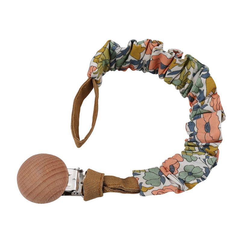 Baby Infant Cotton Pacifier Clip for Newborn Teething Soother Chew Dummy Chains
