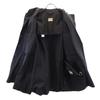 HERMES Chester coat black Men's Used
